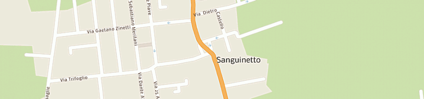 Mappa della impresa zuliani flavia a SANGUINETTO