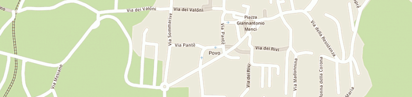 Mappa della impresa ac design di campregher adriano a TRENTO