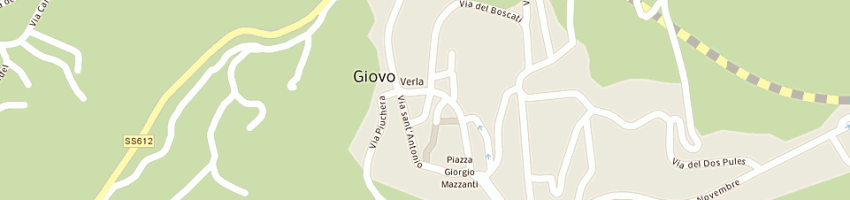 Mappa della impresa verri maria grazia a GIOVO