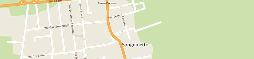 Mappa della impresa associazione calcio sanguinetto a SANGUINETTO