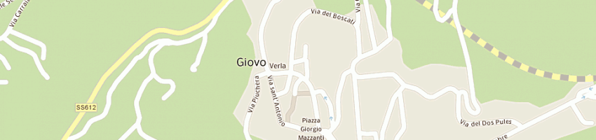 Mappa della impresa famiglia cooperativa a GIOVO
