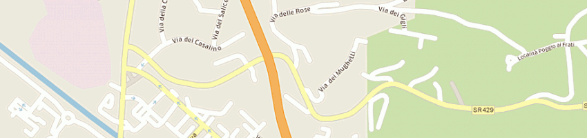 Mappa della impresa centro t di borghi rina e csas a POGGIBONSI
