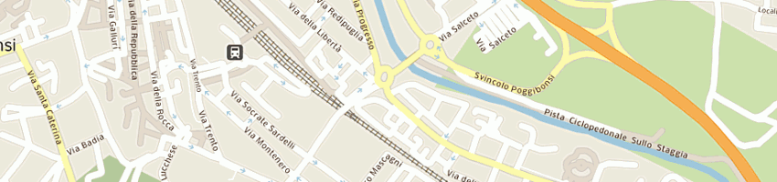 Mappa della impresa pilato michele a POGGIBONSI