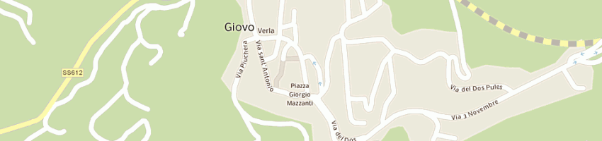 Mappa della impresa cassa rurale di giovo a GIOVO