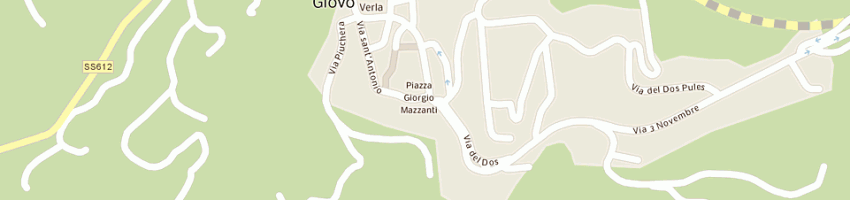 Mappa della impresa flli martinelli di martinelli renato e c snc a DOLCE 