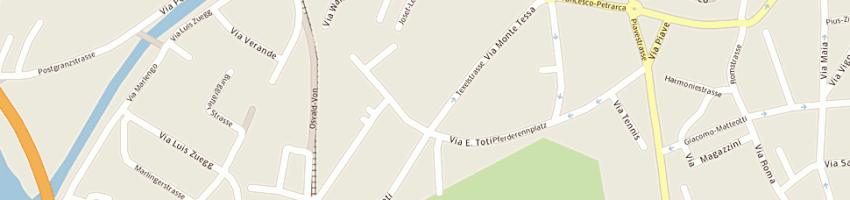 Mappa della impresa comel giovanni a MERANO