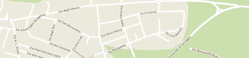 Mappa della impresa calanca raffaella a SAN FELICE SUL PANARO