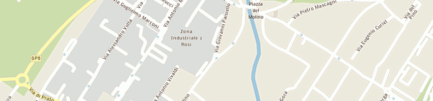 Mappa della impresa carcarlo srl a CALENZANO
