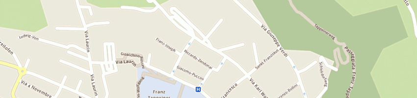 Mappa della impresa bar doris a MERANO
