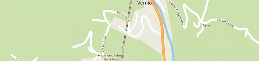 Mappa della impresa iachelli gino a VERNIO