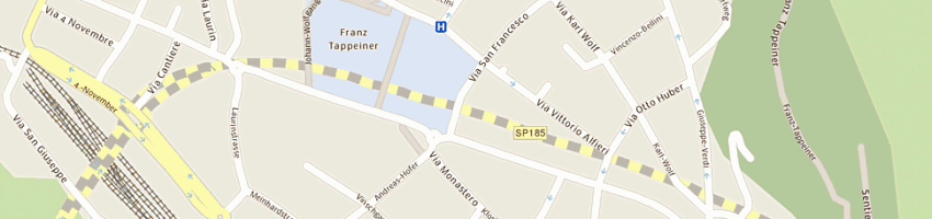 Mappa della impresa metelka karel a MERANO