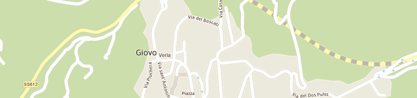 Mappa della impresa scuola elementare verla-giovo a GIOVO