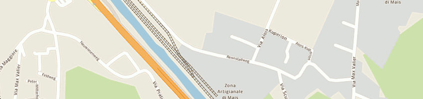 Mappa della impresa mussner a MERANO