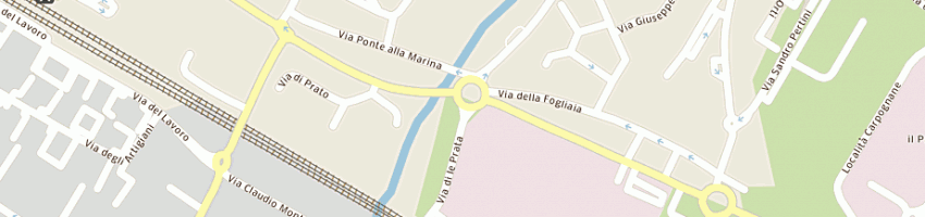 Mappa della impresa plug srl a CALENZANO