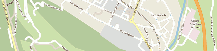 Mappa della impresa esseti servizi telematici srl a POGGIBONSI