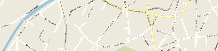 Mappa della impresa mobili fornasier nandino snc a MERANO