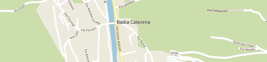 Mappa della impresa bar lessinia a BADIA CALAVENA