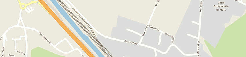 Mappa della impresa merisana srl a MERANO