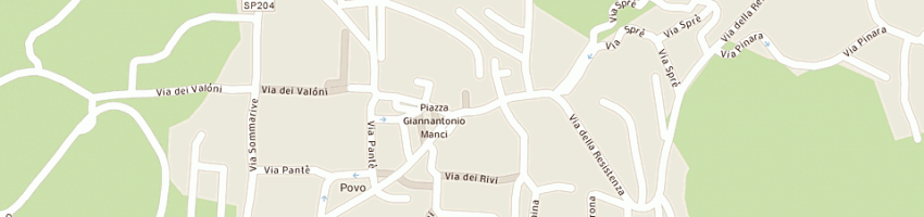 Mappa della impresa carni furlani mario e c sas a TRENTO