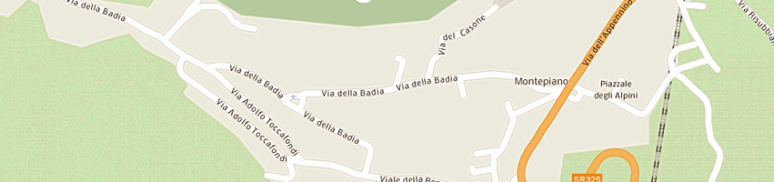 Mappa della impresa chalet sas di cavicchi f e c a VERNIO