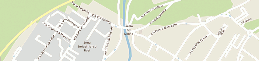 Mappa della impresa panificio trallori snc di paoliello michele e c a CALENZANO