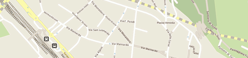 Mappa della impresa vaccari federico a MERANO