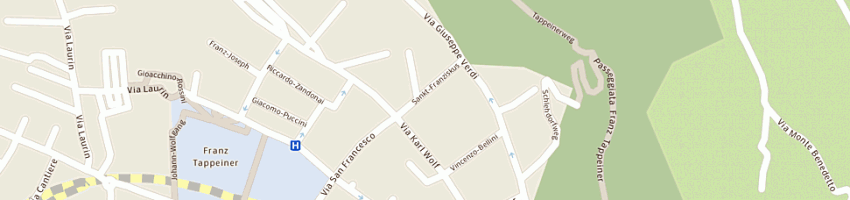 Mappa della impresa gasser heinold a MERANO