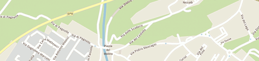 Mappa della impresa segatori adriano a CALENZANO