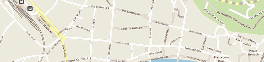 Mappa della impresa sacchin claudio a MERANO
