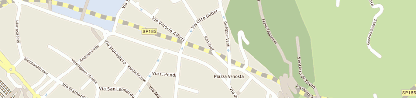 Mappa della impresa stanzel waltraud a MERANO