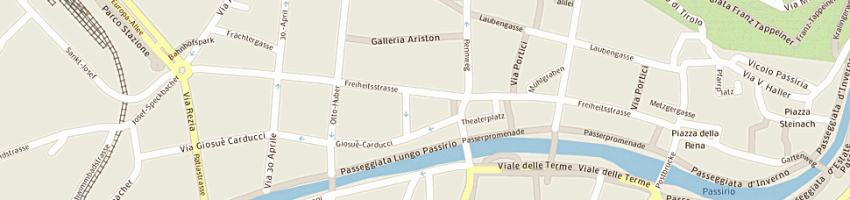 Mappa della impresa palchetti gaetano a MERANO