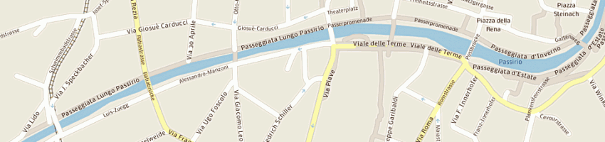 Mappa della impresa baur josef a MERANO