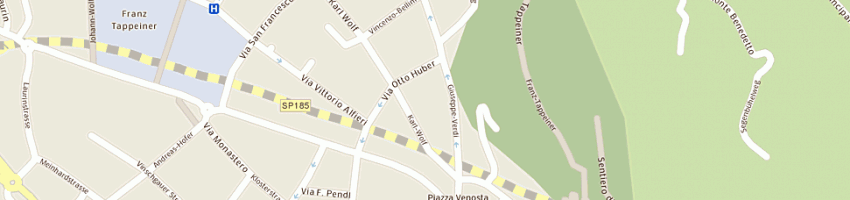 Mappa della impresa holzl e partner (sas) a MERANO