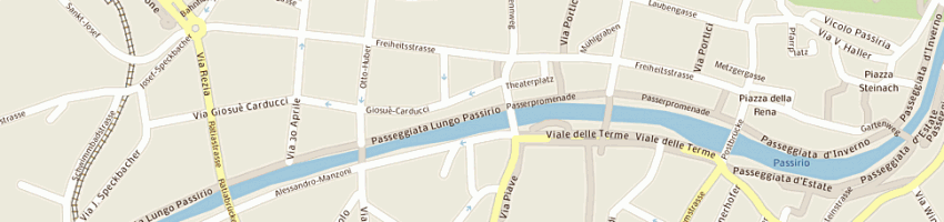Mappa della impresa donia franco df souvenir sas e c a MERANO
