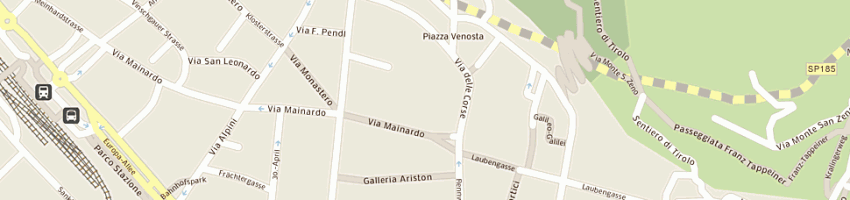 Mappa della impresa b e l consulting business e law srl a MERANO