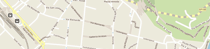 Mappa della impresa leuzzi gianni carlo a MERANO