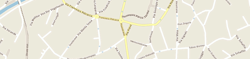 Mappa della impresa de david aldo a MERANO