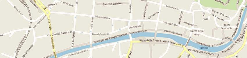 Mappa della impresa roxy bar sas di sculco sandra e co a MERANO