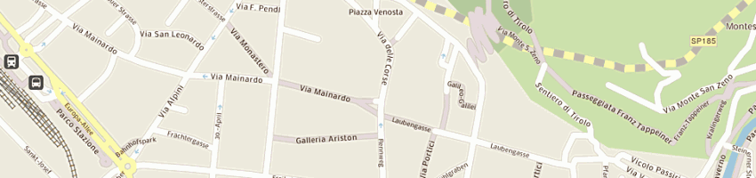 Mappa della impresa medas sas di peer j e c a MERANO