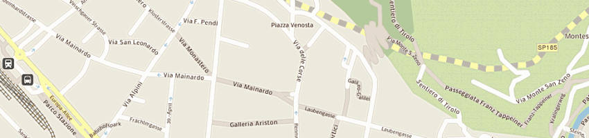 Mappa della impresa lavanga silvana a MERANO