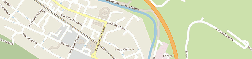 Mappa della impresa gamma di valacchi mario e c snc a POGGIBONSI