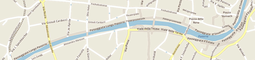 Mappa della impresa zoeggeler stefan e co sas - kg a MERANO