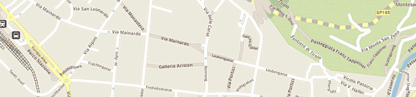 Mappa della impresa map data srl a MERANO