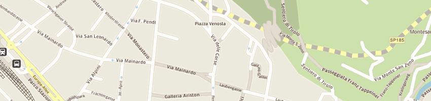 Mappa della impresa cacciatori gabriella a MERANO