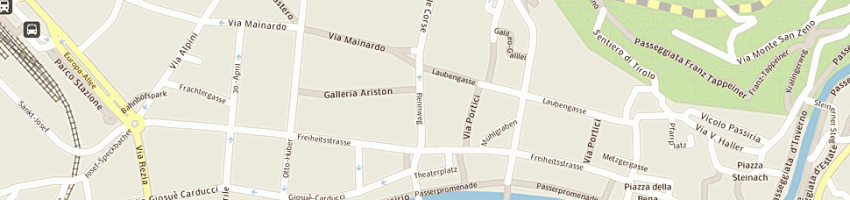 Mappa della impresa quaranta leopoldo a MERANO