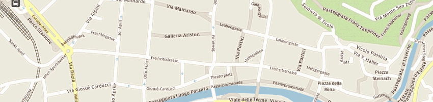Mappa della impresa ladurner joachim e c snc a MERANO