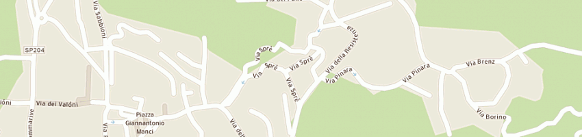 Mappa della impresa romagnoli spa a TRENTO