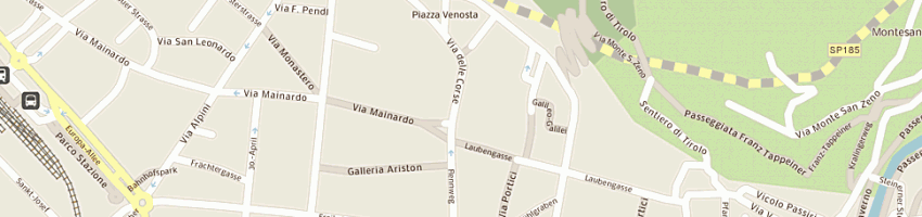 Mappa della impresa gindu manfred e c snc a MERANO