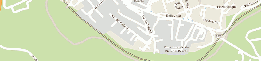 Mappa della impresa valtec srl a POGGIBONSI