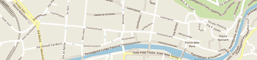Mappa della impresa bimbo - giocattoli a MERANO